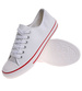 Klasyczne białe trampki sznurowane /G1-3 17978 T154/