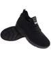 Wsuwane ażurowe czarne męskie buty sportowe /G9-1 17998 GF285 +H2/