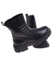 Czarne wysokie botki na platformie /J4-4 H2 18441 W188/