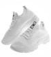 Białe wsuwane buty sportowe /E6-3 16114 G280/