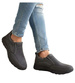 Wsuwane szare męskie buty sportowe /B3-1 17434 T484/