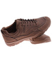 Sznurowane męskie buty sportowe sneakersy Brązowe /B5-1 17246 T483/