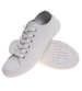 Białe niskie trampki męskie /F2-2 17986 T232/