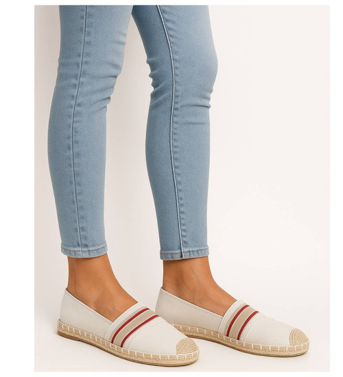 Wsuwane baleriny espadryle /A8-2 17956 T13-53/