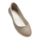 Lakierowane balerinki Beige-Grey /F8-3 4591 S079/
