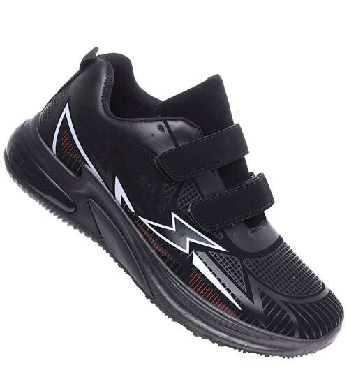 Sportowe buty chłopięce na rzepy /D8-2  15936 T4/
