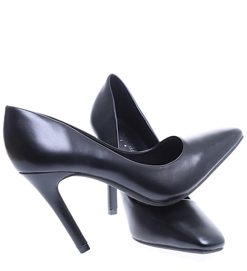 Czarne klasyczne szpilki damskie Seastar /B2-3 15546 T381