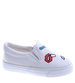 Wsuwane białe dziecięce tenisówki slip on /B6-2 13527A T9/