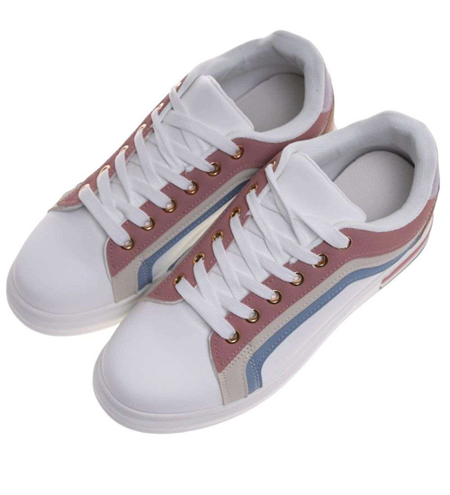 Buty sportowe na niskiej platformie /F8-1 18796 W283/