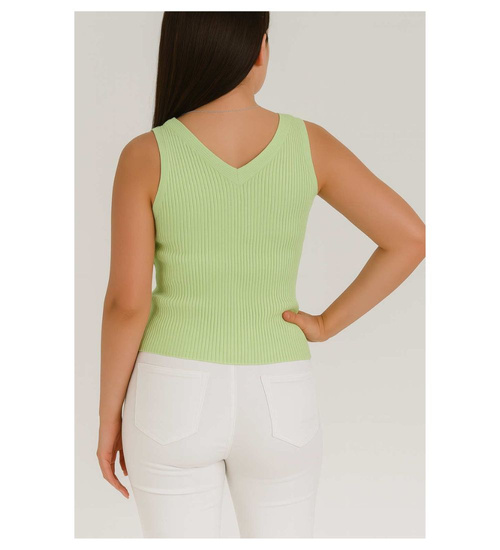 Zielona koszulka bezrękawnik /H2 K46 ub980 S)0/
