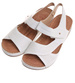 Sandały damskie białe klasyczne /G4-2 17921 W331/