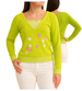 Zielona bluzka sweter damski /H2 K42 ub988 S0/
