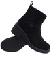 Botki damskie na grubym niskim obcasie /G9-3 18243 W424/