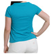 Damska koszulka bluzka turkus /H2-K12 UB958 S0/