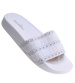 Białe plażowe klapki damskie /C4-1 17721 G1/