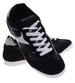 Czarne buty sportowe damskie /E8-2 18803 W233/