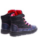Botki trampki ocieplane granatowe dziewczęce /E7-3 16983 T198/
