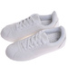 Białe damskie buty sportowe sznurowane sneakersy /E4-3 18664 T107/