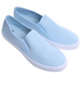 Błękitne męskie trampki slip on /A4-2 18145 T280/