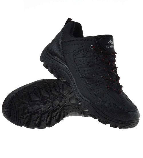 Buty trekkingowe męskie Czarne /E3-1 9469 S442/