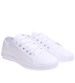 Białe ażurowe tenisówki damskie /B6-2 16028 D383/