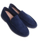 Buty męskie wsuwane granatowe mokasyny /G2-3 17809 T288/