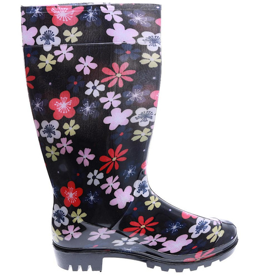 Kolorowe kalosze z długą cholewką /G3-1 15792 T339/