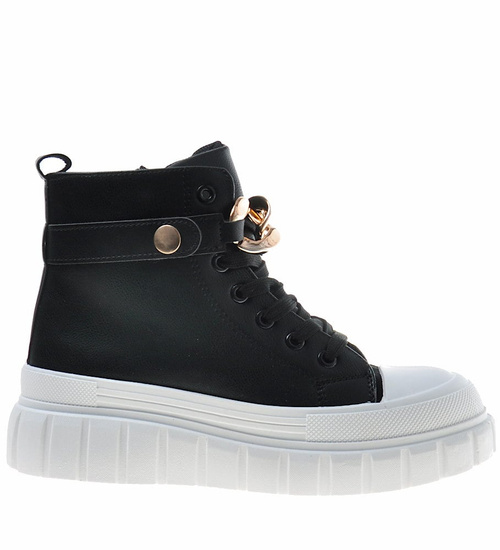 Czarne creepersy na platformie /D5-3 9523 S690/