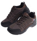 Sznurowane męskie buty trekkingowe Brązowe /E8-1 18168 S393/