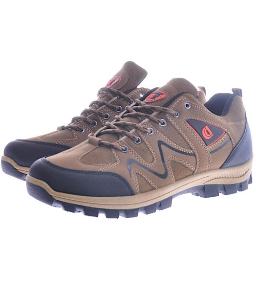 Brązowe buty trekkingowe /G2-1 12603 T492/