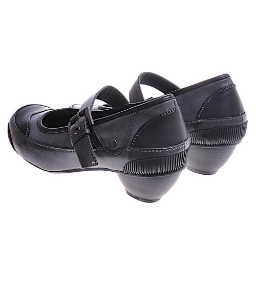 Czółenka damskie na niskim obcasie /G1-3 10826 T198/