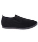 Wsuwane czarne tenisówki slip on /A5-2 18676 T242/