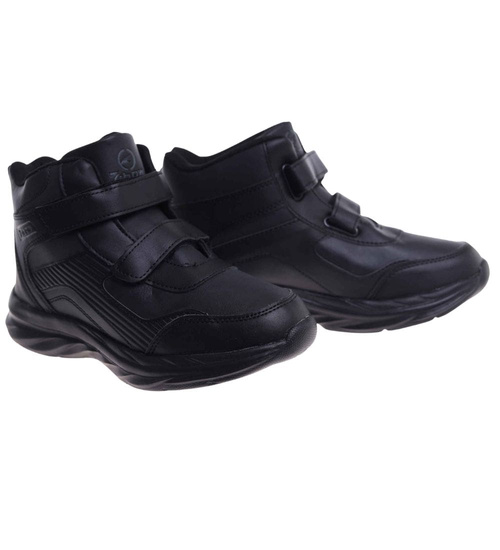 Ocieplane chłopięce półbuty na rzepy /E9-2 18362 T285/