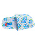 Niebiesko białe damskie klapki na basen /F5-1 14164 S009/