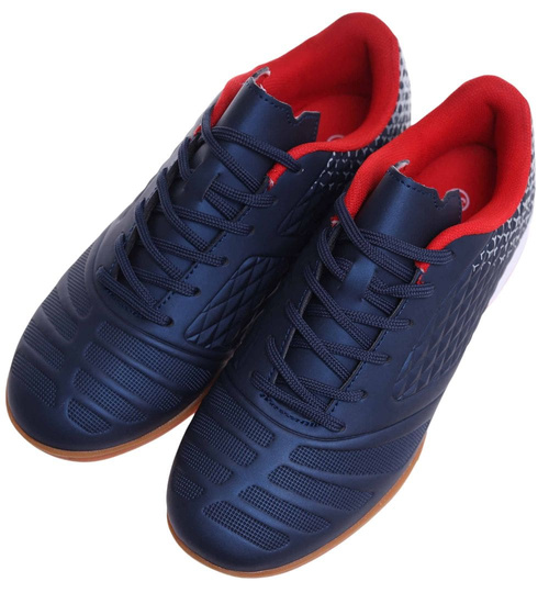 Chłopięce trampki halówki wiązane Sznurowane /C7-3 18136 T581/