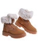Zimowe botki trapery z futerkiem Camel /A7-1 18453 T346/