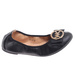 Baleriny damskie czarne elastyczne /H2 18478 W7-38/
