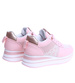 Różowe trampki sneakersy damskie na koturnie /E3-1 14742 T382/