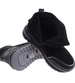 Sportowe botki damskie na zimę czarne /B4-1 18556 W205/