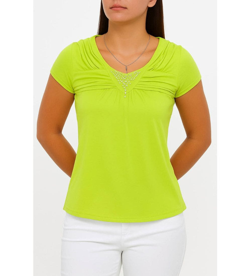 Zielona koszulka bluzka damska /H2-K42 UB959 S0/