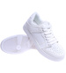 Sznurowane białe trampki damskie /A7-2 14749 T266/