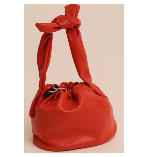 Czerwona torebka z kokardą /H2 K24 TB658 G105/