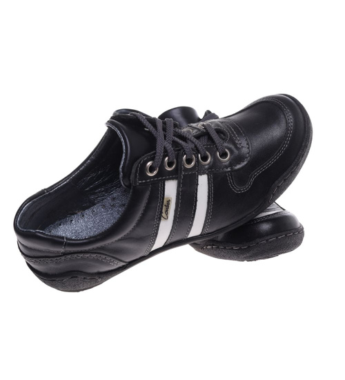 Skórzane damskie trampki ost524