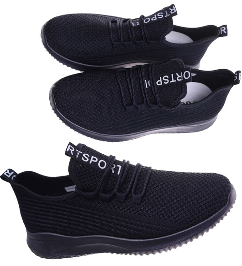 Granatowe męskie sneakersy buty sportowe /G13-1 18000 T285 +H2/