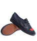 Wsuwane czarne trampki slip on /F7-2 13973 S178/