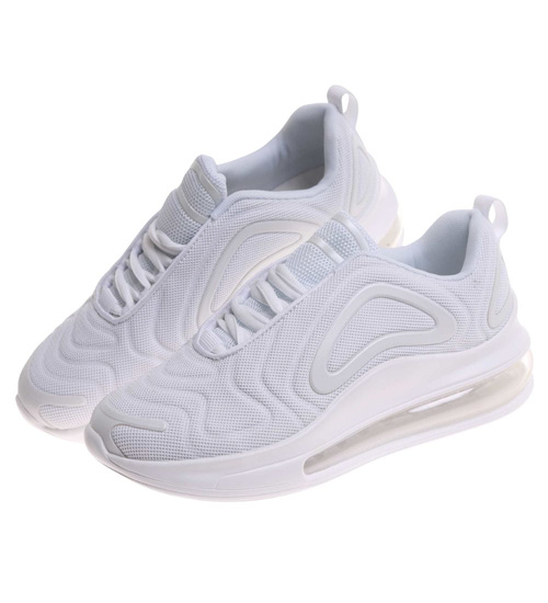 Buty sportowe białe sznurowane sneakersy /C2-1 17953 W388/