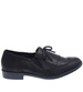 Wsuwane czarne półbuty loafersy damskie /B4-3 15753 T223/