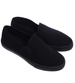Czarne męskie trampki slip on /A1-2 18148 T285/