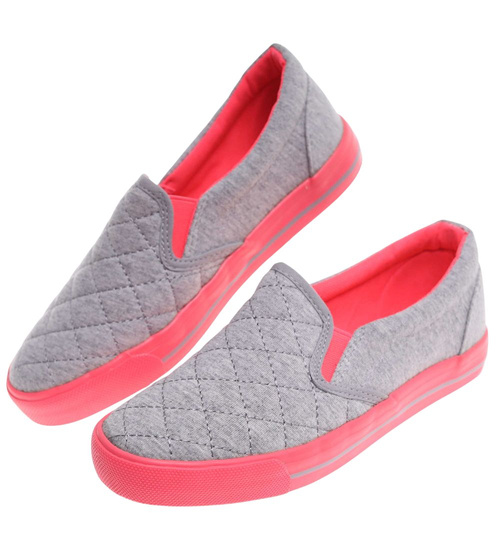 Szaro fuksjowe dziewczęce tenisówki /F1-2 15900 T075/