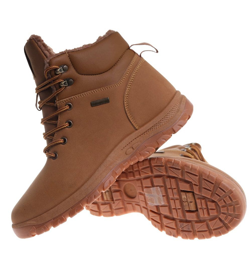 Wysokie zimowe buty trekkingowe męskie Camel /E5-1 18614 T477/